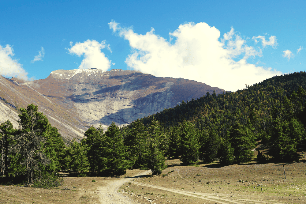 mountains in nepal