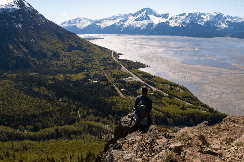 hiking in alaska