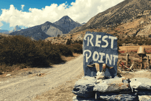 rest stop in nepal