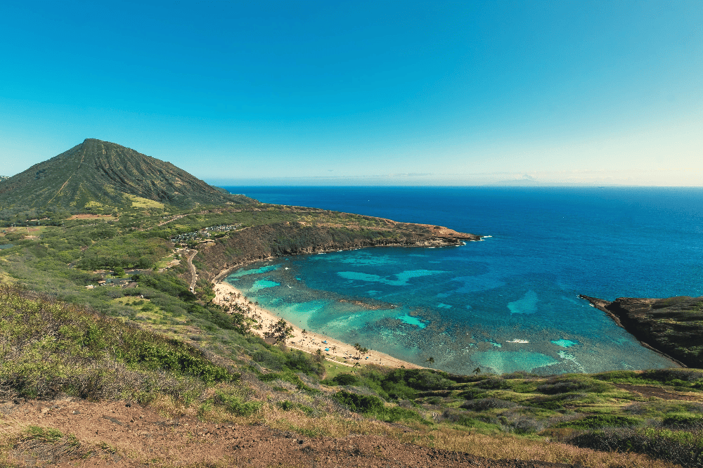 hanauma bay in oahu hawaii