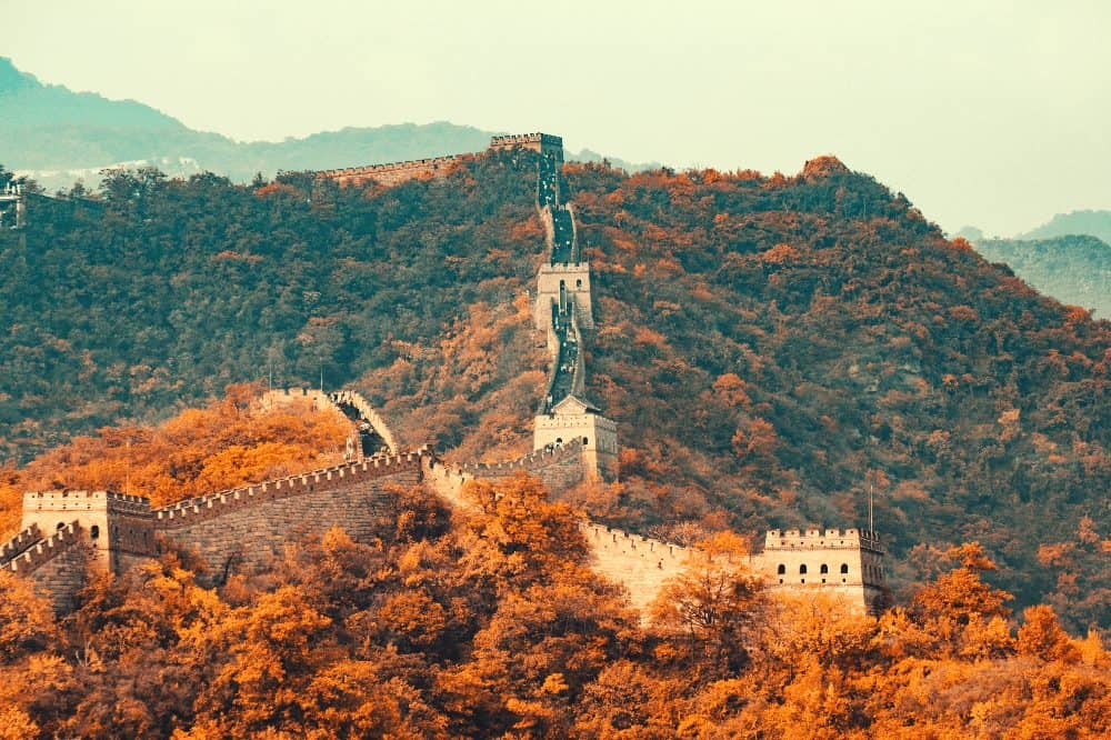 the great wall of china and international travel