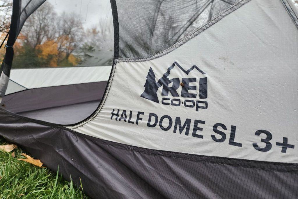 REI half dome tent