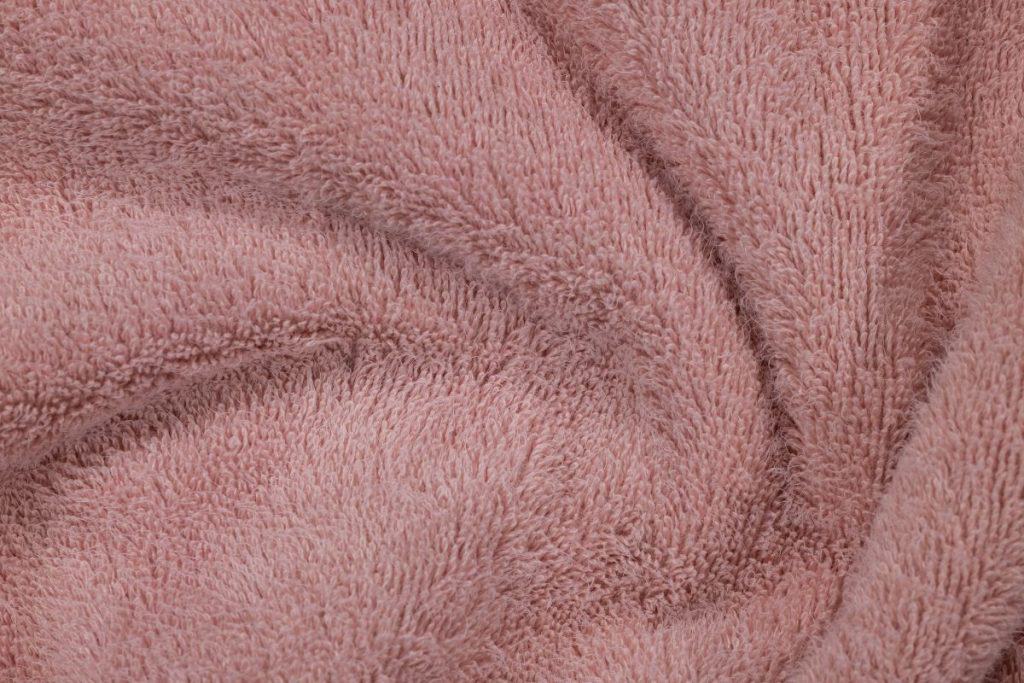 pink towel fibers
