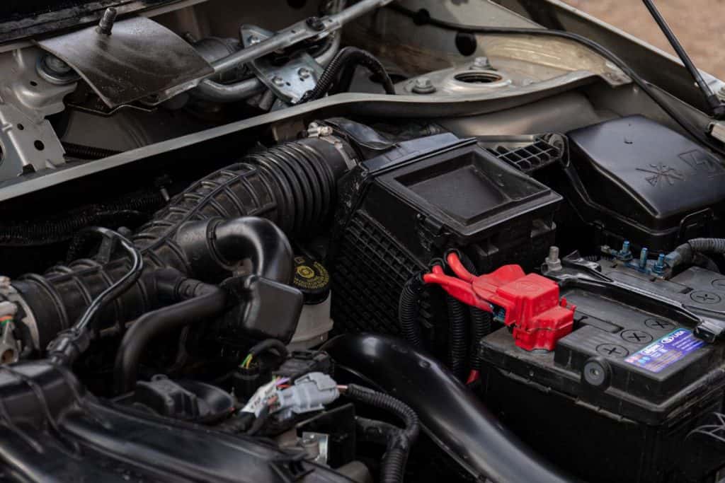 inside of a car